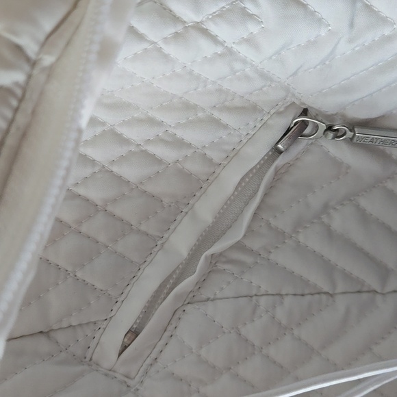 White quilted jacket. Women's size L - Picture 3 of 14